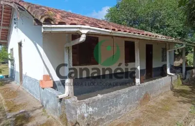3 dormitórios, terreno amplo no balneário terra nova, próximo ao canal - cananéia - litoral sul de sp