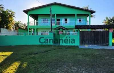 Imóvel para venda com vista para o mar no recanto da ilha sendo 3 casas integradas + 1 suíte externa - cananéia/sp