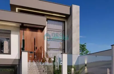 Casa com 3 dormitórios, 195,27 m² privativos, loteamento alta vista, são josé, potecas.