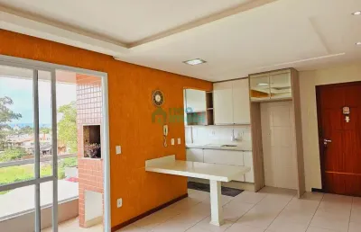 Apartamento com 2 dormitórios, 1 suíte, centro de palhoça, sc