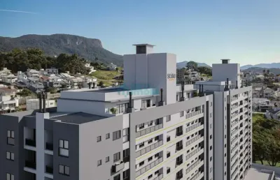 Apartamento com 2 dormitórios (1 suíte), scire boulevard, pedra branca, palhoça, sc