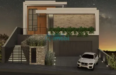 Casa com 3 suítes, 238m², pedra branca, palhoça, sc