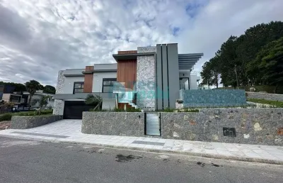 Casa com 3 suítes, 270m², pedra branca, palhoça, sc