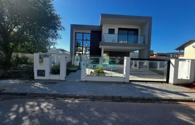 Casa 3 suítes, 275,30 m² privativos, pedra branca, palhoça, scc