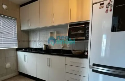 Apartamento mobiliado com 2 dormitórios, 70m² privativos, pagani, palhoça, sc