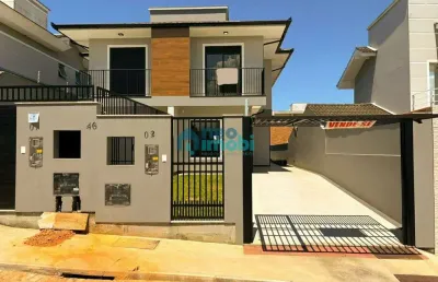Sobrado 3 dormitórios, 120 m² construídos, forquilha, são josé, sc