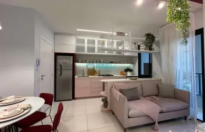 Apartamento a venda, 2 dormitórios sendo 1 suíte, 1 vaga de garagem, areias, são josé/sc