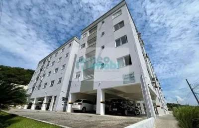 ﻿apartamento semi mobiliado, 2 dormitórios, 56 m², potecas, são josé, sc