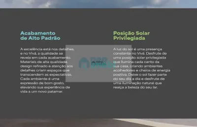 Casa geminada com 2 suítes, 81m², vivá cachoeira do bom jesus, florianópolis, sc