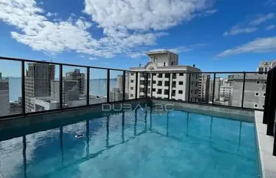 Apartamento com 2 dormitórios sendo 1 suite  finamente mobiliado para alugar, 75 m² por r$ 5.000,00/mês - castelo branco - itapema/sc