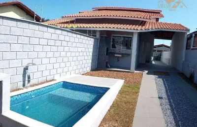 Casa com 2 dormitórios à venda, 84 m² por r$ 350.000,00 - jardim guacyra - itanhaém/sp