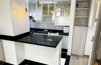 Apartamento com 2 dormitórios para alugar, 59 m²  - vila rosália - guarulhos/s