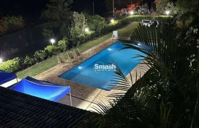 Linda chácara para locação e eventos com 3 dormitórios para alugar, 3000 m²  - terra preta - mairiporã/sp - atenção na descrição