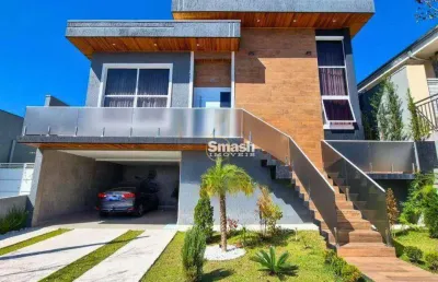 Linda casa com 3 dormitórios à venda, 235 m²  - jardim terra do vale - caçapava/sp