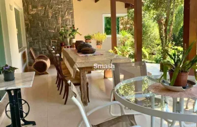 Linda casa condomínio fechado com 3 dormitórios, 350 m² - venda - residencial real park - arujá/sp