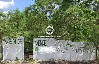 Terreno com 9 de largura por 23 de comprimento. atibaia - sp