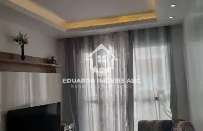 Ref 3290. mobiliado. 3 dormitórios. 1 vaga na garagem. varanda. santo andre