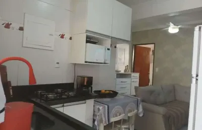 Kitnet com 1 dormitório à venda, 32 m² por r$ 255.000,00 - vila guilhermina - praia grande/sp