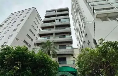 Apartamento de 1 dormitório (2 banheiros) com vaga de garagem no melhor lugar da praia grande, apenas 500m da praia da guilhermina/feirinha.