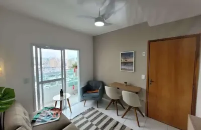 Apartamento, 41 m² - venda por r$ 351.750,00 ou aluguel por r$ 3.300,00/mês - boqueirão - praia grande/sp