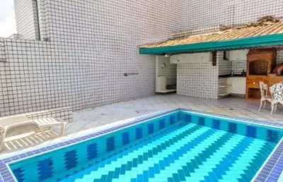Cobertura com 4 quartos, guilhermina, praia grande - r$ 1.39 mi, cod: 9048