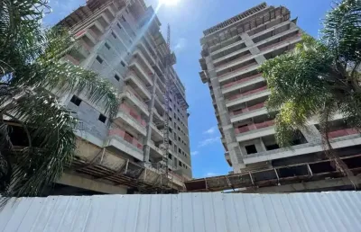 Apartamento com 2 dormitórios à venda, 77 m² por r$ 450.200,00 - mirim - praia grande/sp