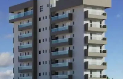 Apartamento com 1 quarto, guilhermina, praia grande, cod: 7868