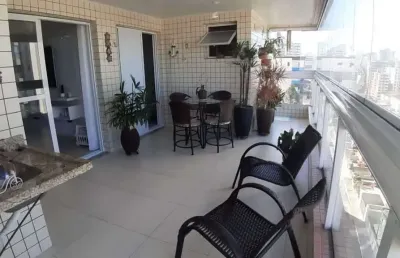 Apartamento com 3 dormitórios à venda, 154 m² por r$ 1.200.000,00 - vila guilhermina - praia grande/sp