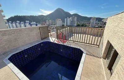 Apartamento com 4 quartos à venda na rua rui barbosa, 773, canto do forte, praia grande por r$ 1.050.000
