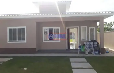 Casa com 3 quartos à venda na rua cinquenta e sete, jardim atlântico central (itaipuaçu), maricá, 113 m2 por r$ 650.000