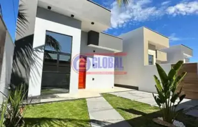 Casa com 3 quartos à venda na avenida dos pombos, parque nanci, maricá, 97 m2 por r$ 499.000