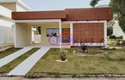 Casa em condomínio fechado com 3 quartos à venda na rua joão da cunha abreu, são josé do imbassaí, maricá, 126 m2 por r$ 600.000