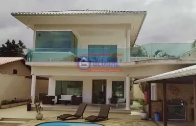 Casa em condomínio fechado com 5 quartos à venda na rua albatroz, itapeba, maricá por r$ 2.900.000