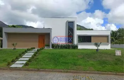 Casa em condomínio fechado com 3 quartos à venda na rua dos canários, ubatiba, maricá, 190 m2 por r$ 1.250.000