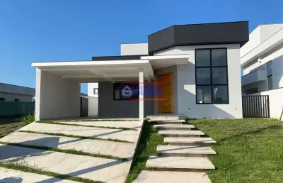 Casa em condomínio fechado com 3 quartos à venda na rodovia ernani do amaral peixoto, inoã, maricá, 172 m2 por r$ 990.000