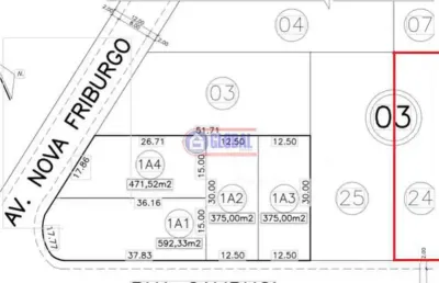 Terreno à venda na rua cambuci, caxito, maricá, 500 m2 por r$ 68.000