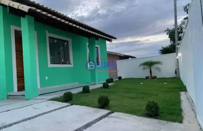 Casa com 2 quartos à venda na rua ilda gomes de andrade, jacaroá, maricá, 79 m2 por r$ 385.000