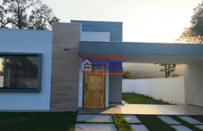 Casa em condomínio fechado com 2 quartos à venda na estrada vereador oldemar figueiredo, ubatiba, maricá, 100 m2 por r$ 420.000