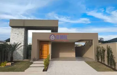 Casa em condomínio fechado com 3 quartos à venda na estrada vereador oldemar figueiredo, ubatiba, maricá, 120 m2 por r$ 620.000
