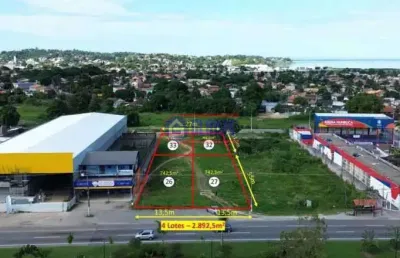 Terreno à venda na rodovia ernani do amaral peixoto, itapeba, maricá, 2892 m2 por r$ 4.800.000