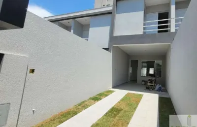 Sobrado novo 83 metros  03 dormitórios e 2 vagas de garagem