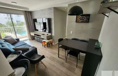 Jd. marajoara 2 dormitórios, suíte, varanda gourmet, 62m² útil