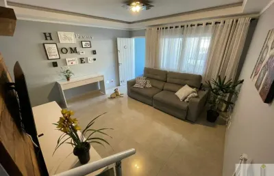 Lindo sobrado de 120 m² aceita permuta por imóvel no condomínio terrará.