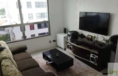 Apto semi mobiliado com 2 dormitórios (1 suíte) 2 vagas (jd. sabará))