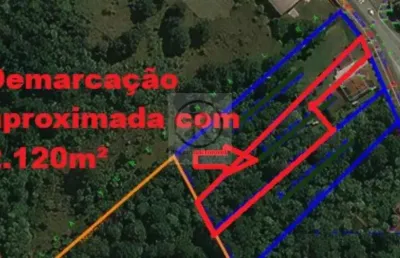 Grande oportunidade em colombo  terreno de 2.120m² em localização estratégica!  valor especial: apenas r$ 1.100.000