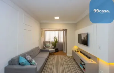 Cobertura mobiliada com 3 quartos no água verde em curitiba pr