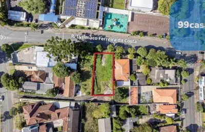 Terreno para alugar, 520 m  - centro cívico - curitiba pr