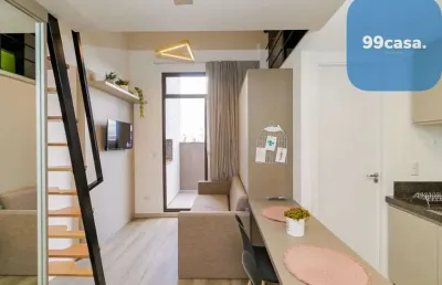 Apartamento com 1 quarto para alugar, 25 m  por  - ecoville - curitiba pr