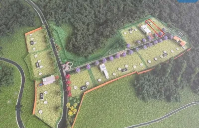 Terreno com fundos para o bosque no alphaville paraná  campo largo
