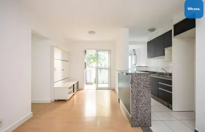 Apartamento semimobiliado para locação no campo comprido, curitiba - pr